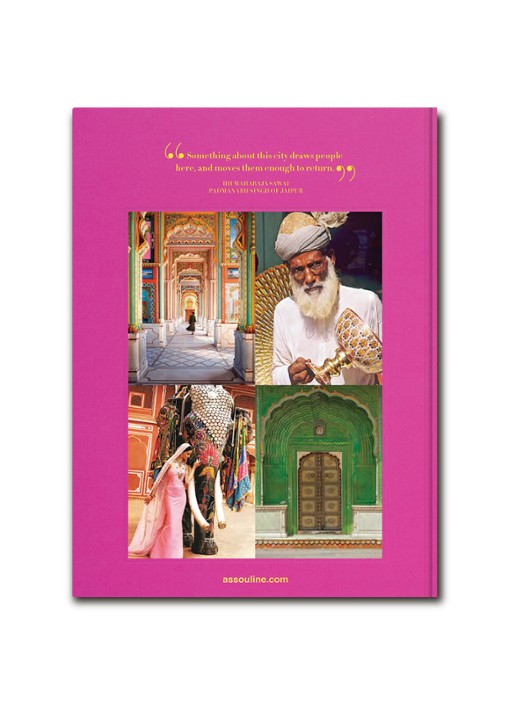 Assouline Jaipur Splendor - detail 3 fuchsia
