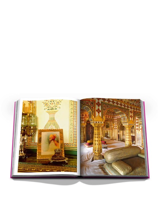 Assouline Jaipur Splendor - detail 7 fuchsia