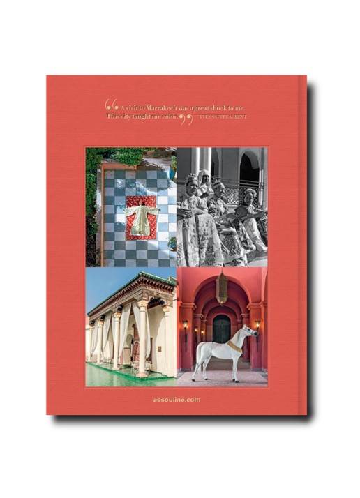 Assouline Marakech Flair - detail koraalroze