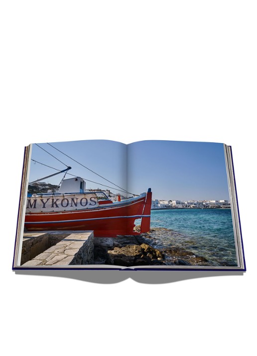 Assouline Mykonos Muse - detail 6 petrolgroen