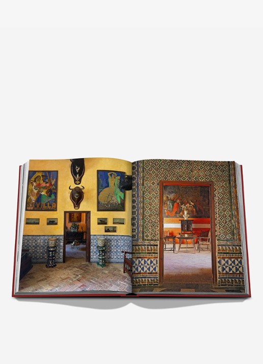 Assouline Sevilla Arte - detail 5 donkerrood