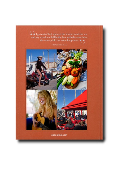 Assouline St. Tropez Soleil - detail 3 donkeroranje