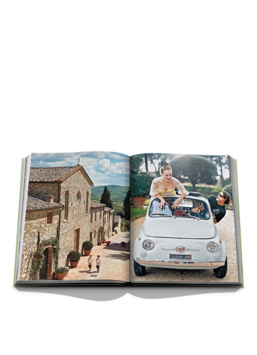 Assouline Tuscany Marvel - voorkant 7 lindegroen