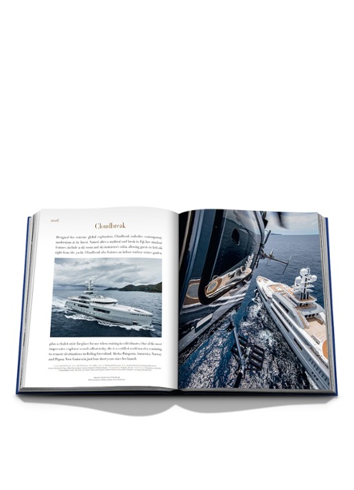 Assouline Yachts: The Impossible Collection - voorkant 2 lichtblauw