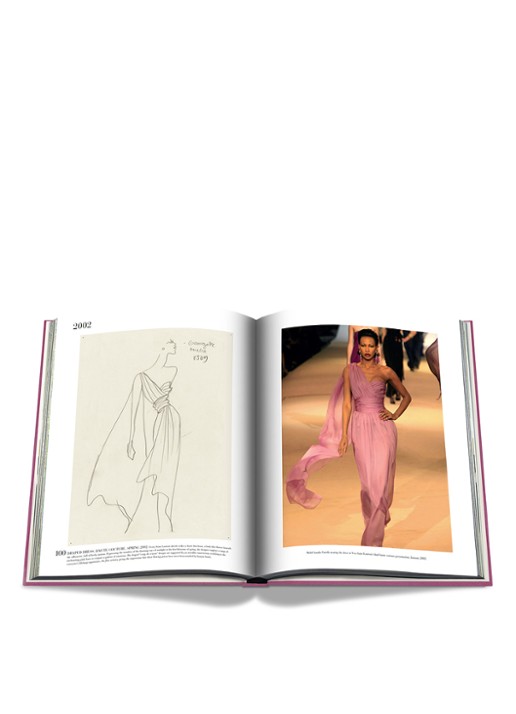 Assouline Yves Saint-Laurent: The Impossible Collection - detail 2 paars