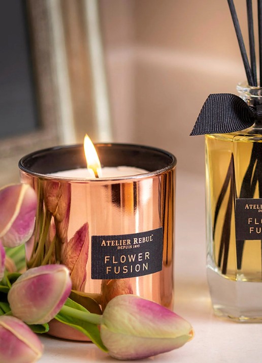 Atelier Rebul Flower Fusion geurkaars - voorkant 3 undefined
