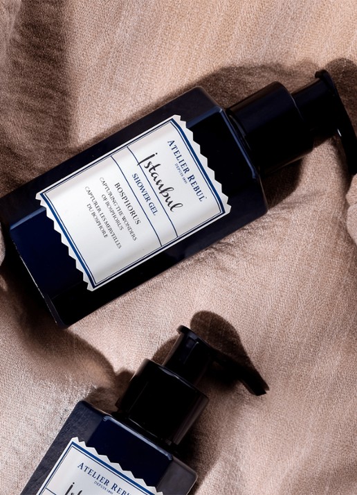 Atelier Rebul Istanbul Bosphorus douchegel 100 ml - voorkant 2 blauw