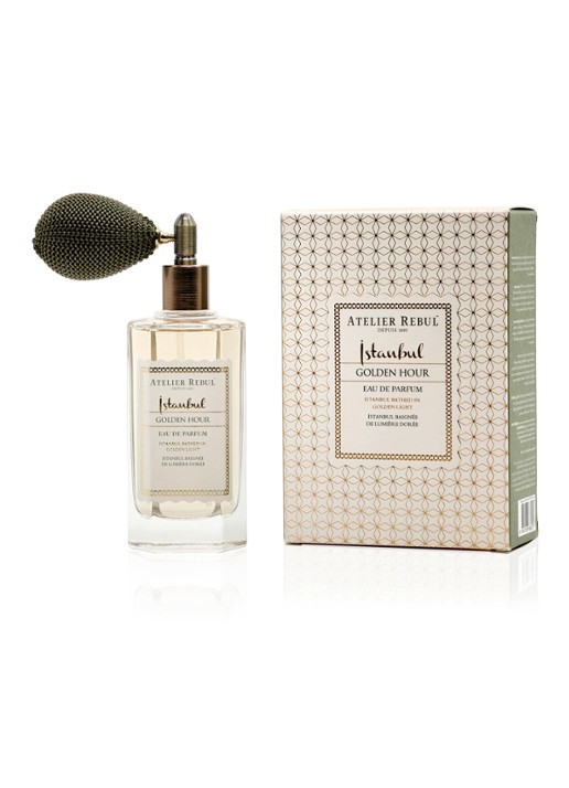 Atelier Rebul Istanbul Golden Hour Eau de Parfum - voorkant vanillegeel