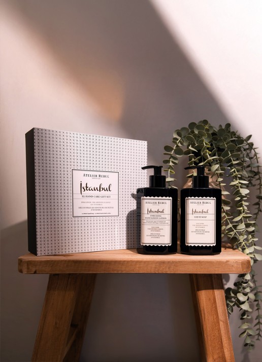 Atelier Rebul Istanbul XL handzeep en handlotion - verzorgingsset - voorkant 2 undefined