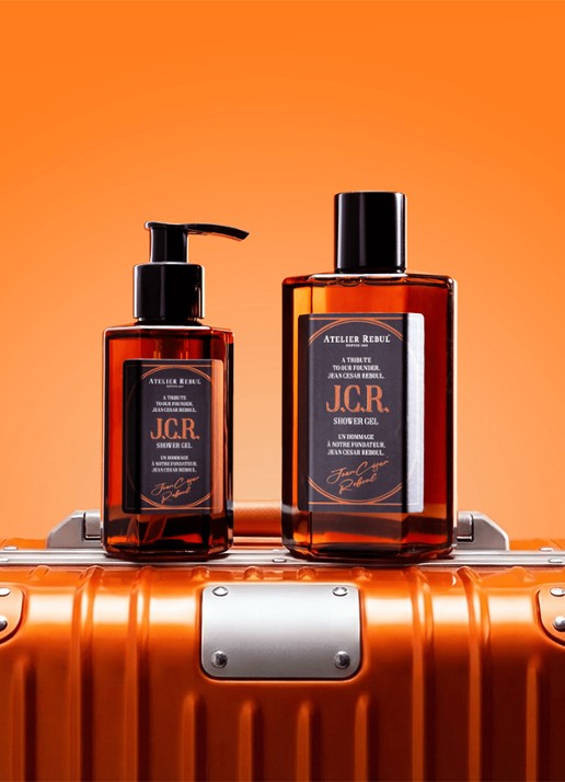 Atelier Rebul J.C.R. douchegel 100 ml - voorkant 2 bruin