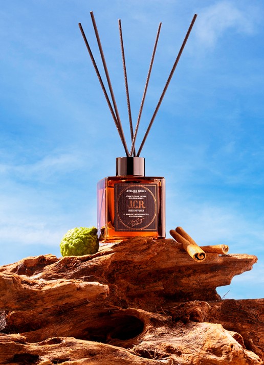 Atelier Rebul J.C.R. Geurstokjes 120ml - detail 2 bruin