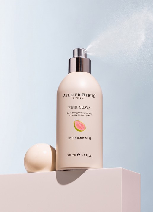 Atelier Rebul Pink Guava Hair & Body mist 100 ml - achterkant 4 wit
