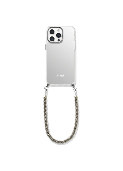 Ateljé Telefoonhoes voor iPhone 14 - detail zilver