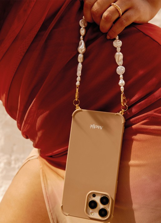 Ateljé Telefoonhoes voor iPhone 16 Plus - detail camel