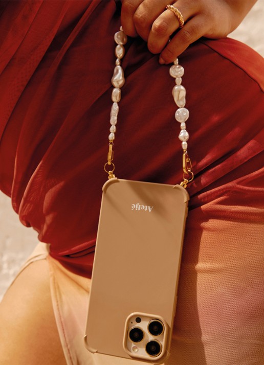 Ateljé Telefoonhoes voor iPhone 16 - detail camel