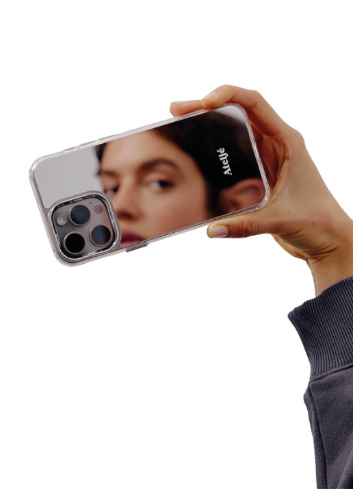 Ateljé Telefoonhoes voor iPhone 17 Air - voorkant 2 zilver