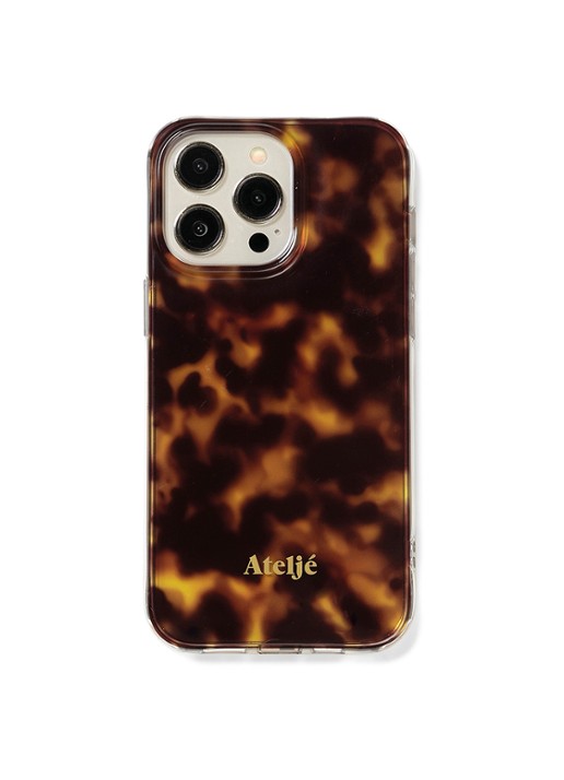 Ateljé Telefoonhoes voor iPhone 17 Pro - voorkant 3 bruin