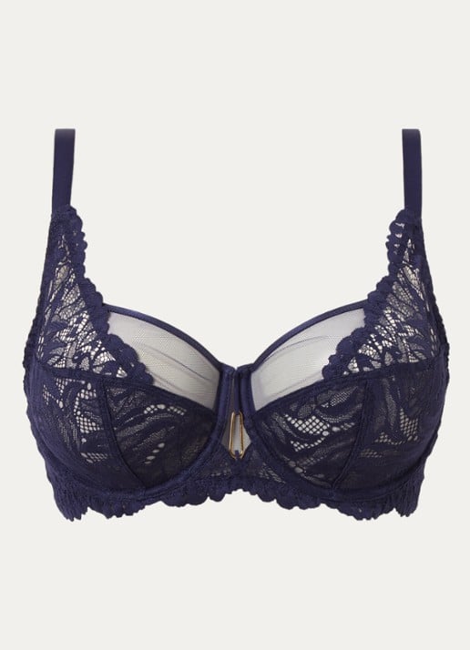 Aubade Flowermania beugel bh van kant met mesh