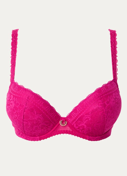 Aubade Ivresse Baroque push-up bh met overlay van kant