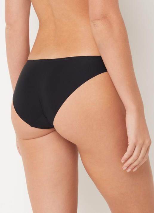 Aubade Sheer Emotion slip met details van mesh - achterkant 2 zwart