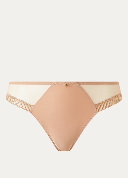 Aubade Sheer Emotion slip met details van mesh