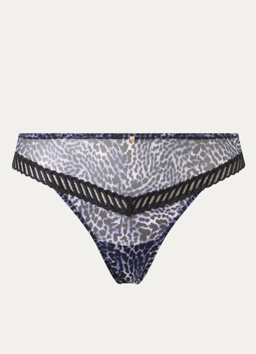 Aubade Vibrant Emotion string met panterprint