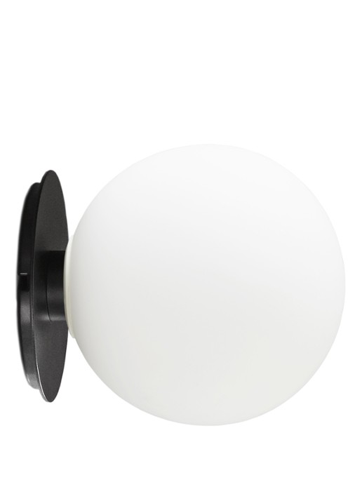 Audo Copenhagen TR Bulb plafond- en wandlamp - voorkant zwart