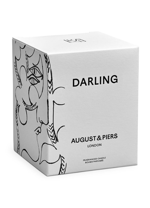 AUGUST&PIERS Darling Scented Candle - geurkaars 340 gram - detail 3 undefined