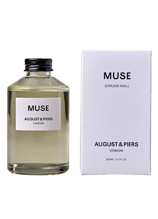AUGUST&PIERS Diffuser Refill Muse - navulling voor geurstokjes 200 ml - detail 3 undefined