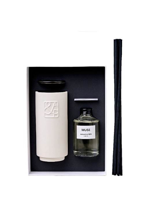 AUGUST&PIERS Muse Ceramic Diffuser Set - geurstokjes - detail 3 undefined