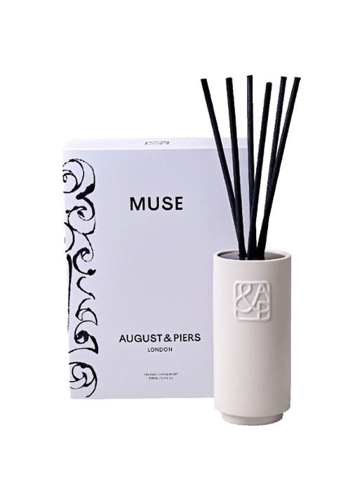 AUGUST&PIERS Muse Ceramic Diffuser Set - geurstokjes - detail 4 undefined