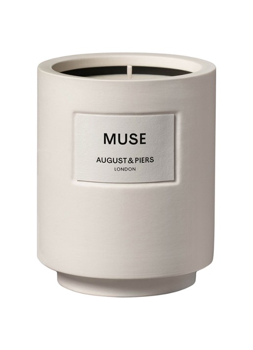 AUGUST&PIERS Muse Scented Candle - geurkaars 340 gram