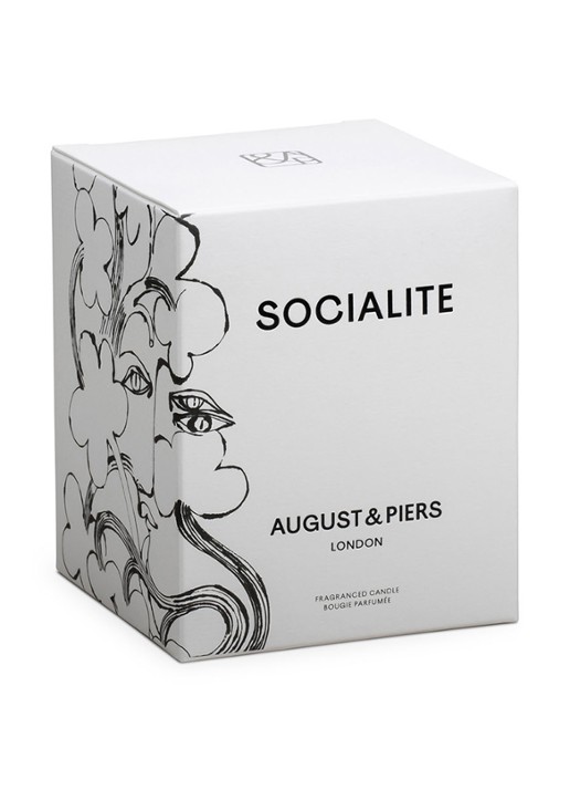 AUGUST&PIERS Socialite Scented Candle - geurkaars 340 gram - detail 2 undefined