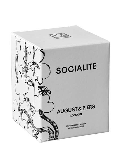 AUGUST&PIERS Socialite Scented Candle - geurkaars 90 gram - detail undefined