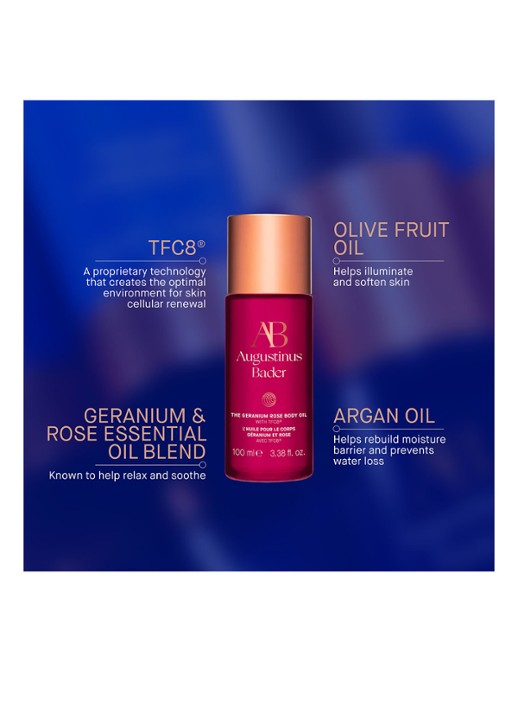 Augustinus Bader The Geranium Rose Body Oil - huidolie - detail 7 undefined
