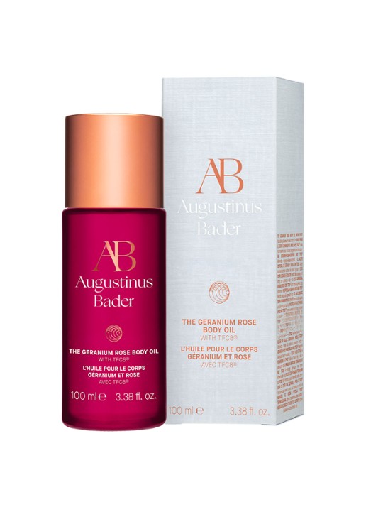 Augustinus Bader The Geranium Rose Body Oil - huidolie - voorkant 2 undefined