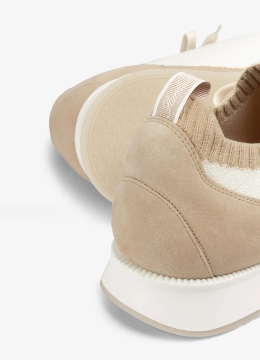 Aurélien Active Knit 2.0 sneaker met gebreid bovenwerk van wol - detail 4 light beige-271 / beige