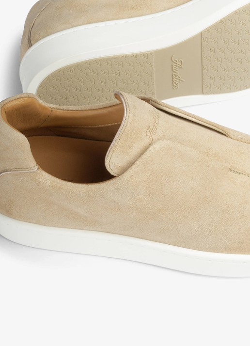Aurélien AUR3 sneaker van suède - detail beige-260 / beige
