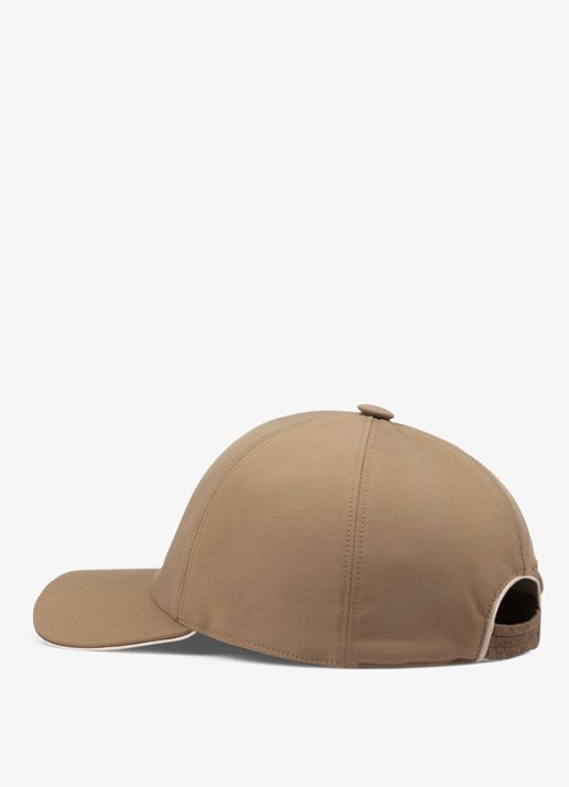 Aurélien Baseball pet met logo - achterkant caramel-261 / bruin