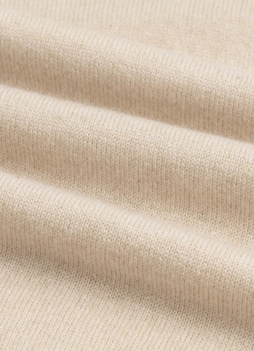 Aurélien Fijngebreid vest met capuchon - detail 2 light beige-271