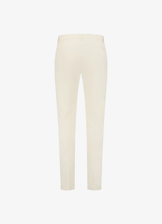 Aurélien Regular fit pantalon met steekzakken - detail 6 dark beige-251