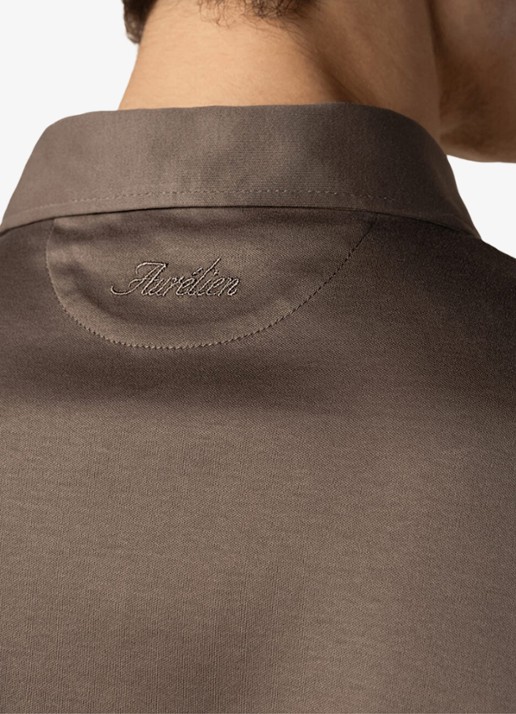 Aurélien Regular fit polo - detail 5 ash grey-30