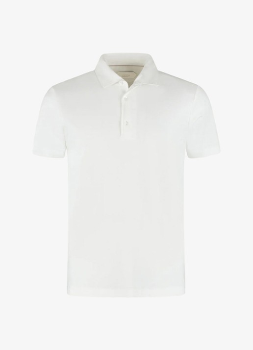 Aurélien Regular fit polo - voorkant white-110
