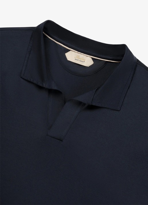 Aurélien Regular fit polo - detail navy-410