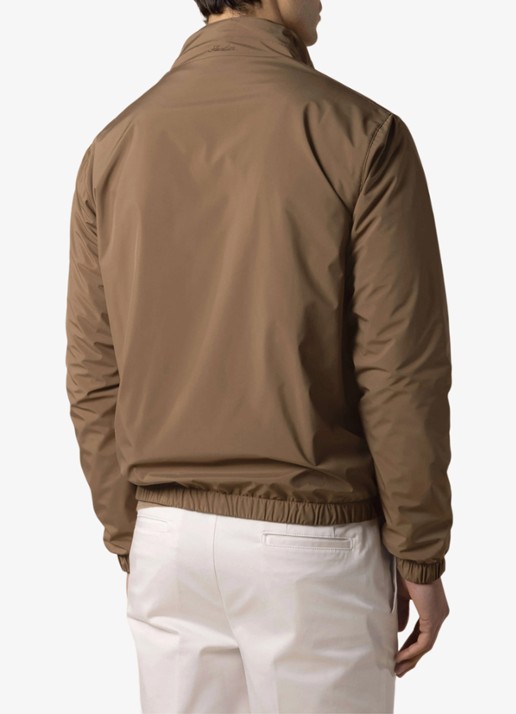 Aurélien Reversible jack met steekzakken - achterkant caramel-261