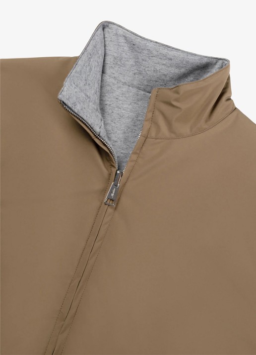 Aurélien Reversible jack met steekzakken - detail 3 caramel-261