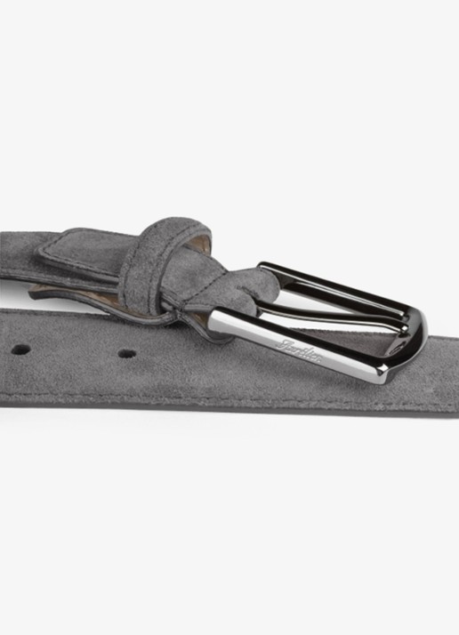 Aurélien Riem van suède - detail ash grey-30 / grijs
