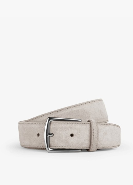 Aurélien Riem van suède - voorkant 2 light grey-50 / grijs