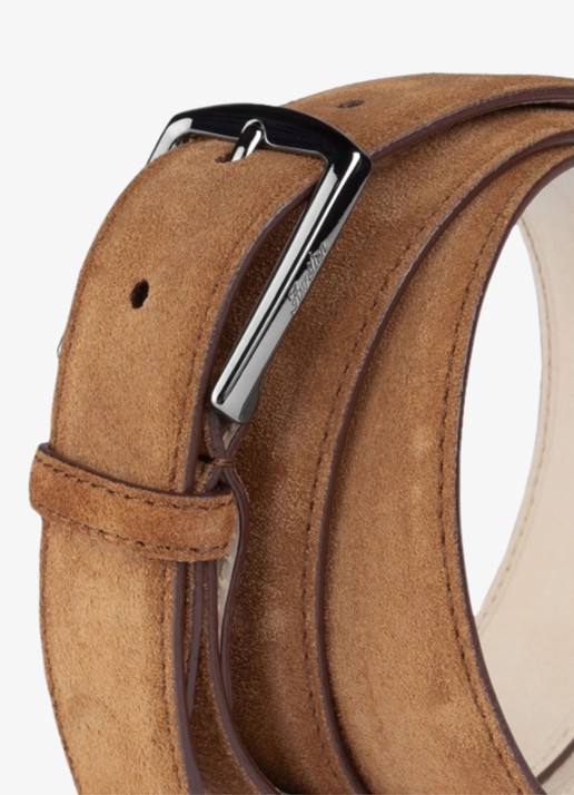 Aurélien Riem van suède - detail 2 caramel-261 / bruin