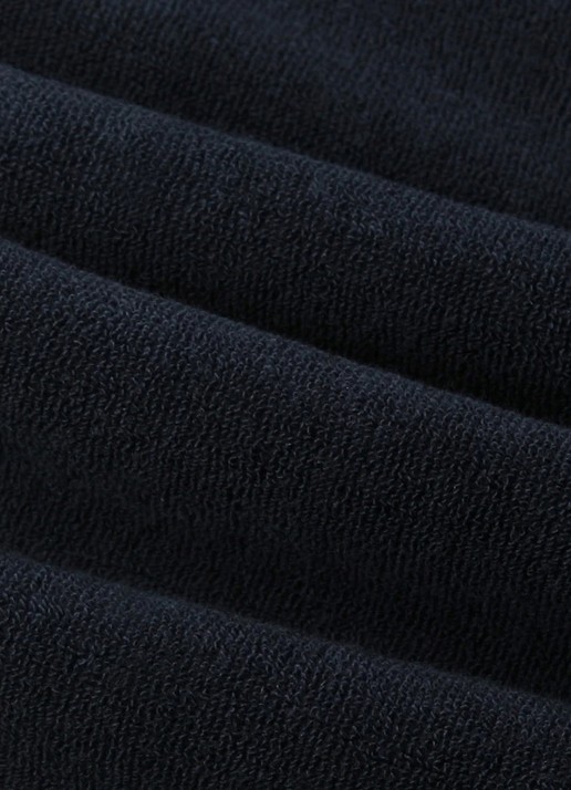 Aurélien Terry regular fit polo van badstof - detail 7 navy-410